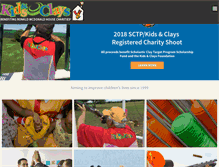 Tablet Screenshot of kidsandclays.com